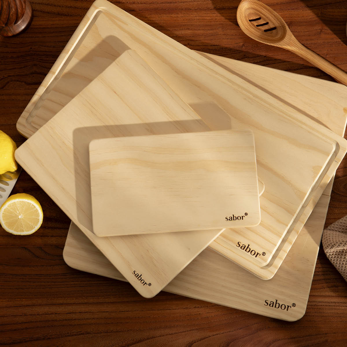 Sabor Trevig skärbräda 24,5x14,5 cm accoya