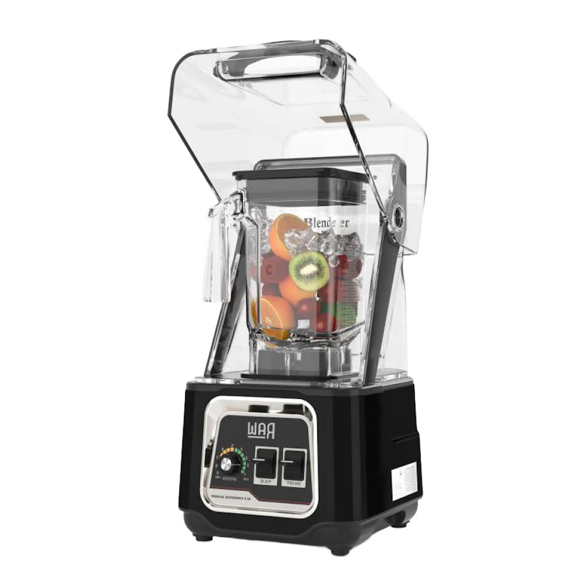 RAW Raw professional blender Q 3.0 HP 1,5 L svart