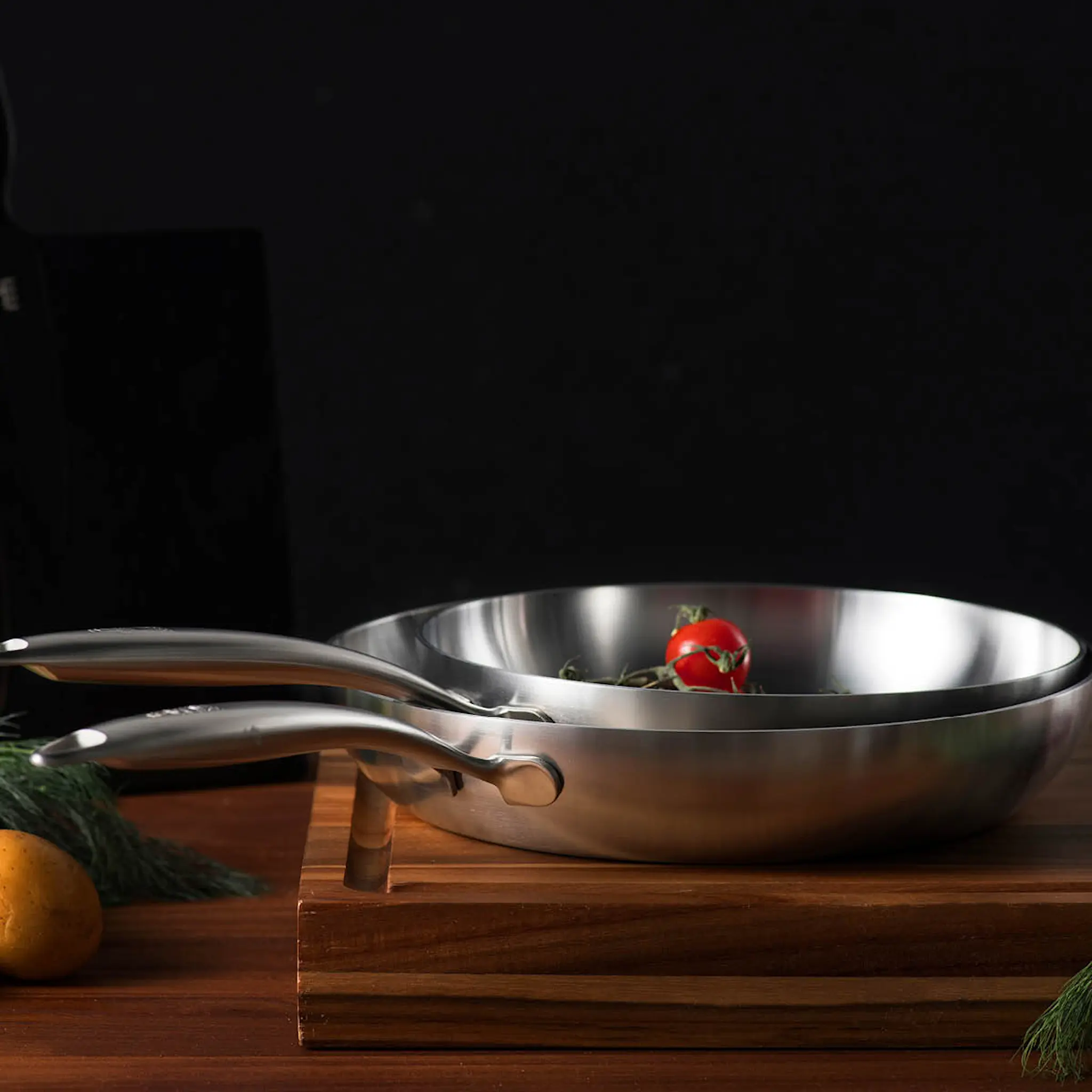 Modern House Chef Ørjan stekpanna 28 cm borstat stål