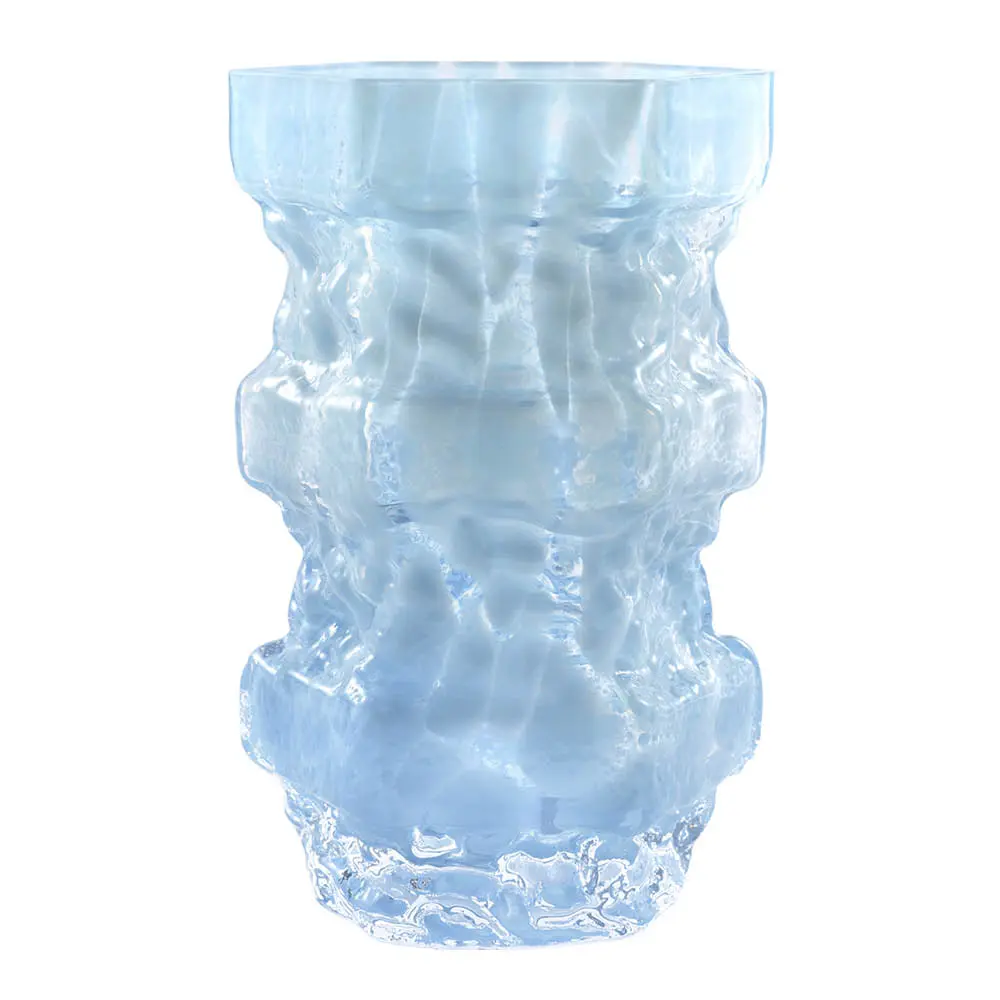 Evig vase 16 cm blå