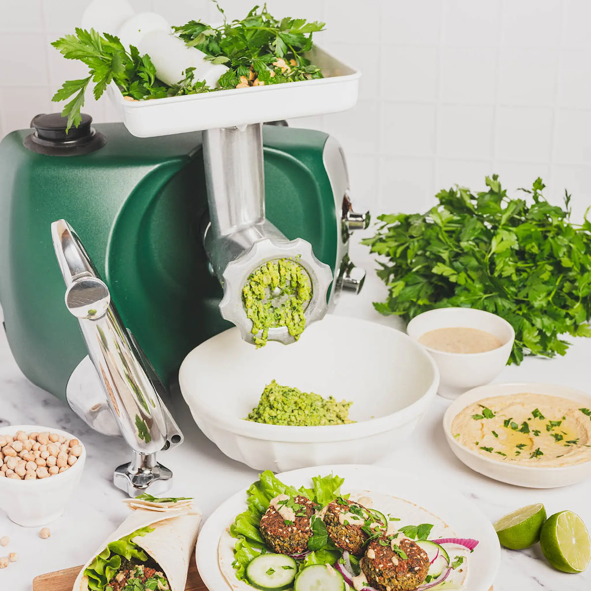 Ankarsrum Ankarsrum köttkvarn komplett set