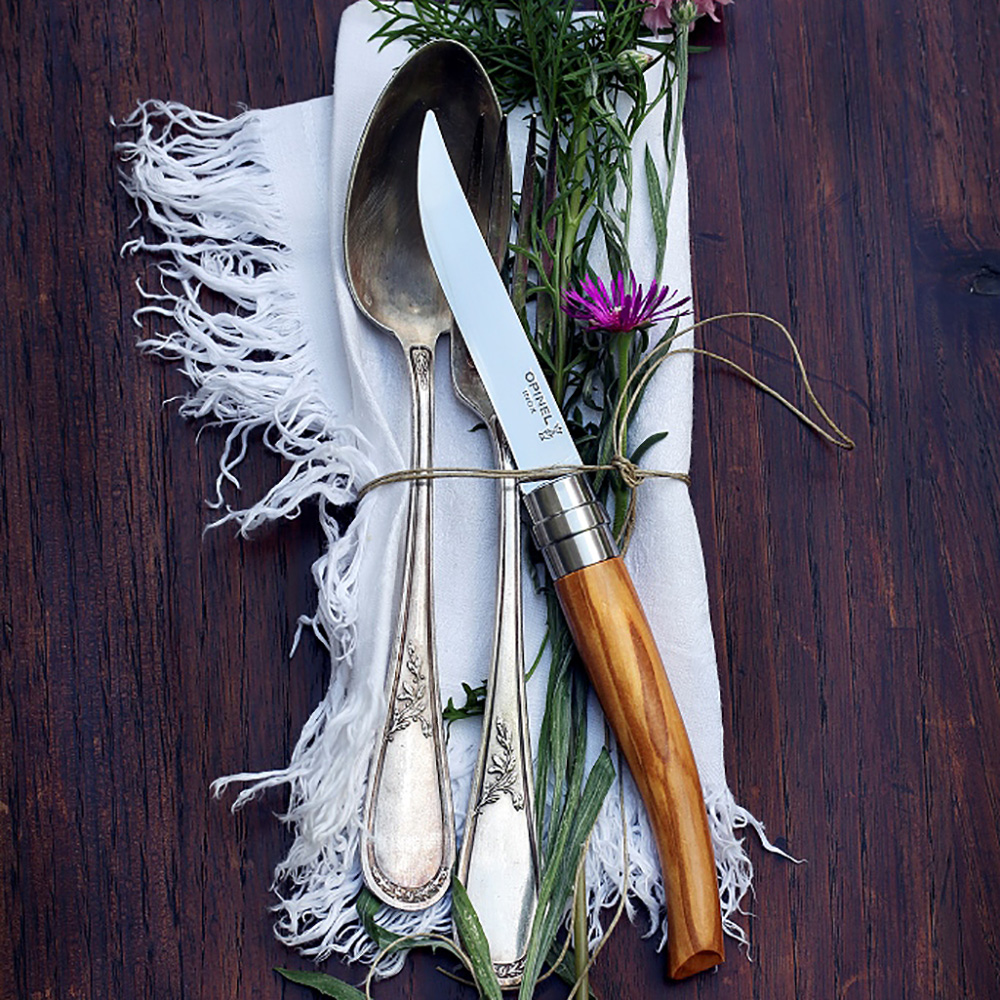 Opinel Chic Veitsi 4 kpl Oliivipuu