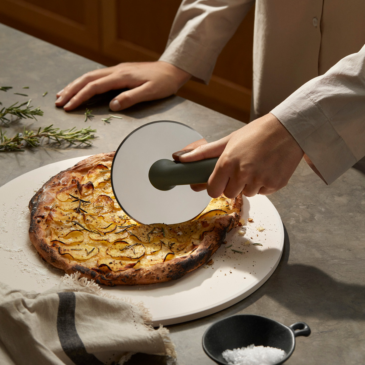 Eva Solo Green tool pizzahjul grønn