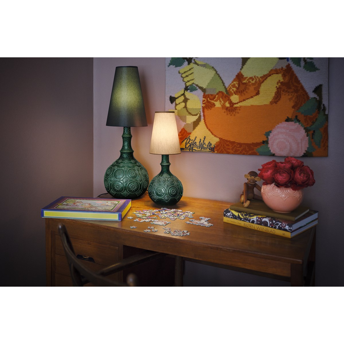 Bjørn Wiinblad Symphony Magic Lampskärm 20 cm Grå