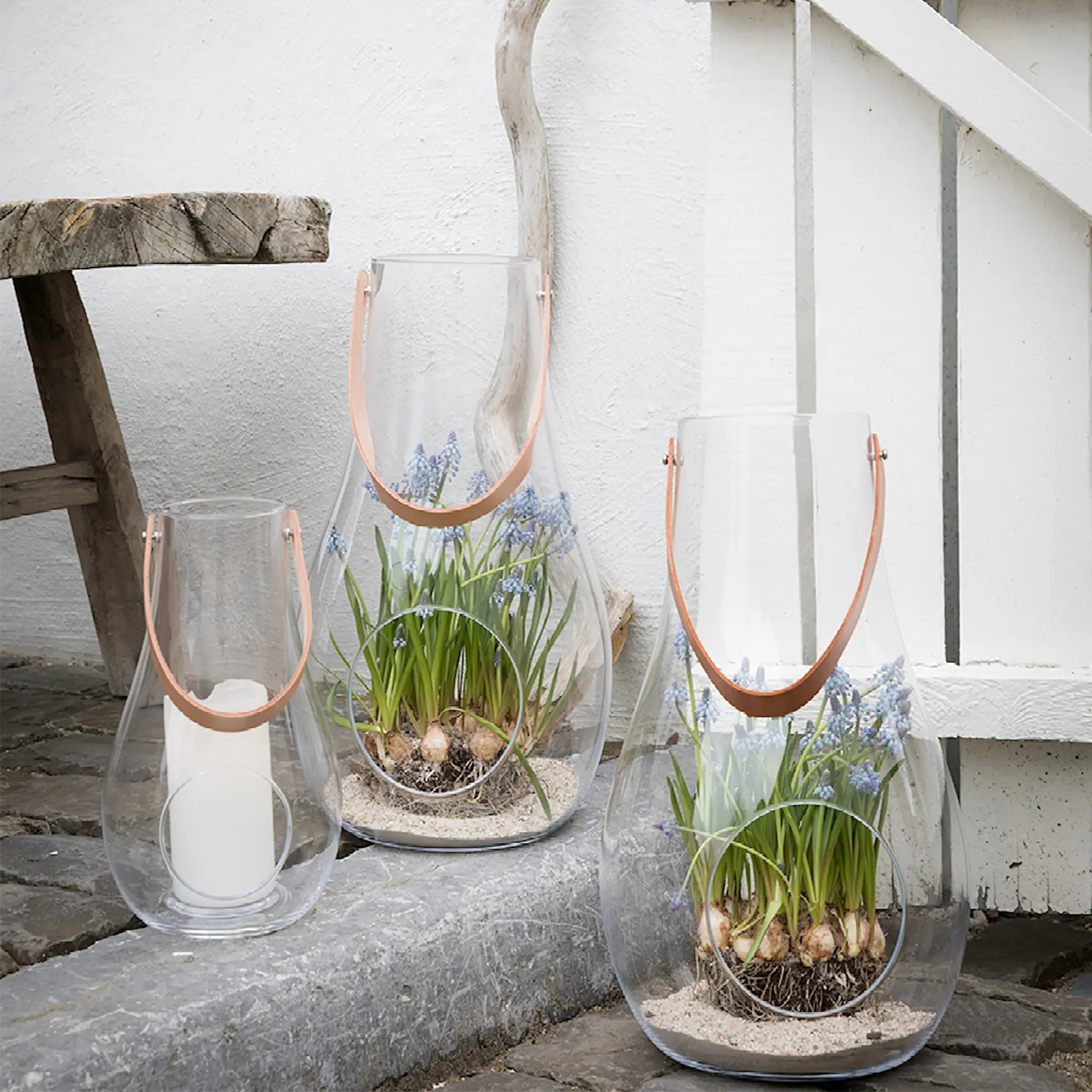 Holmegaard Design with Light Lyhty 25 cm Kirkas