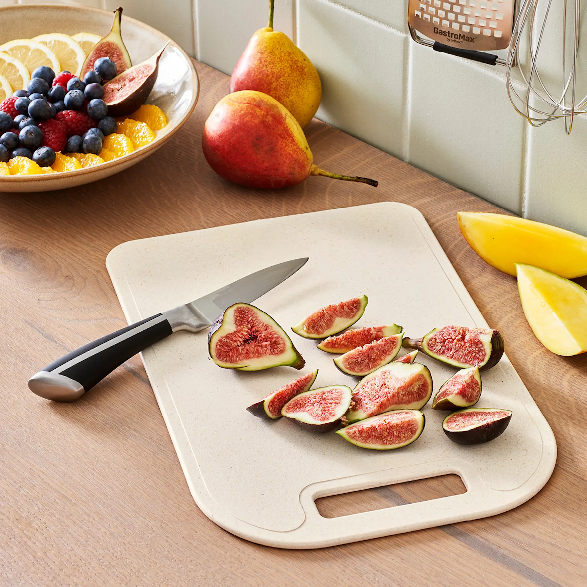 Gastromax BIO range skärbräda 30x20,5 cm linne