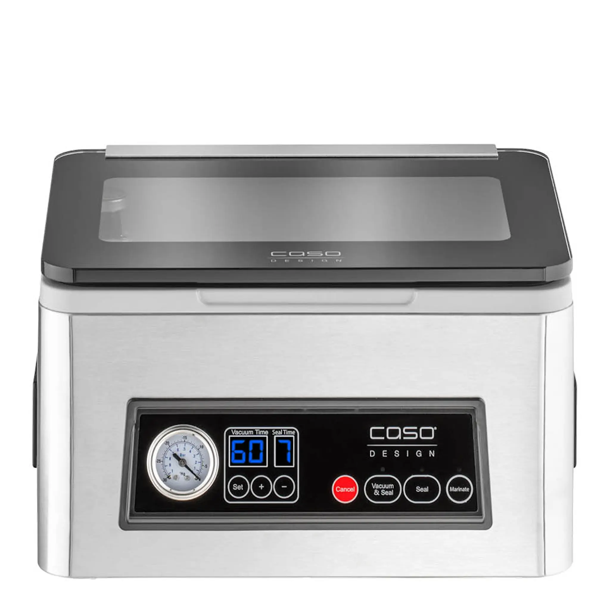 Caso VacuChef 50 Vakuumikone Hopea/Musta