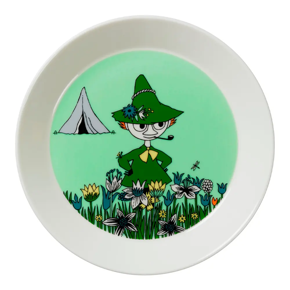 Muumi Lautanen Nuuskamuikkunen 19 cm