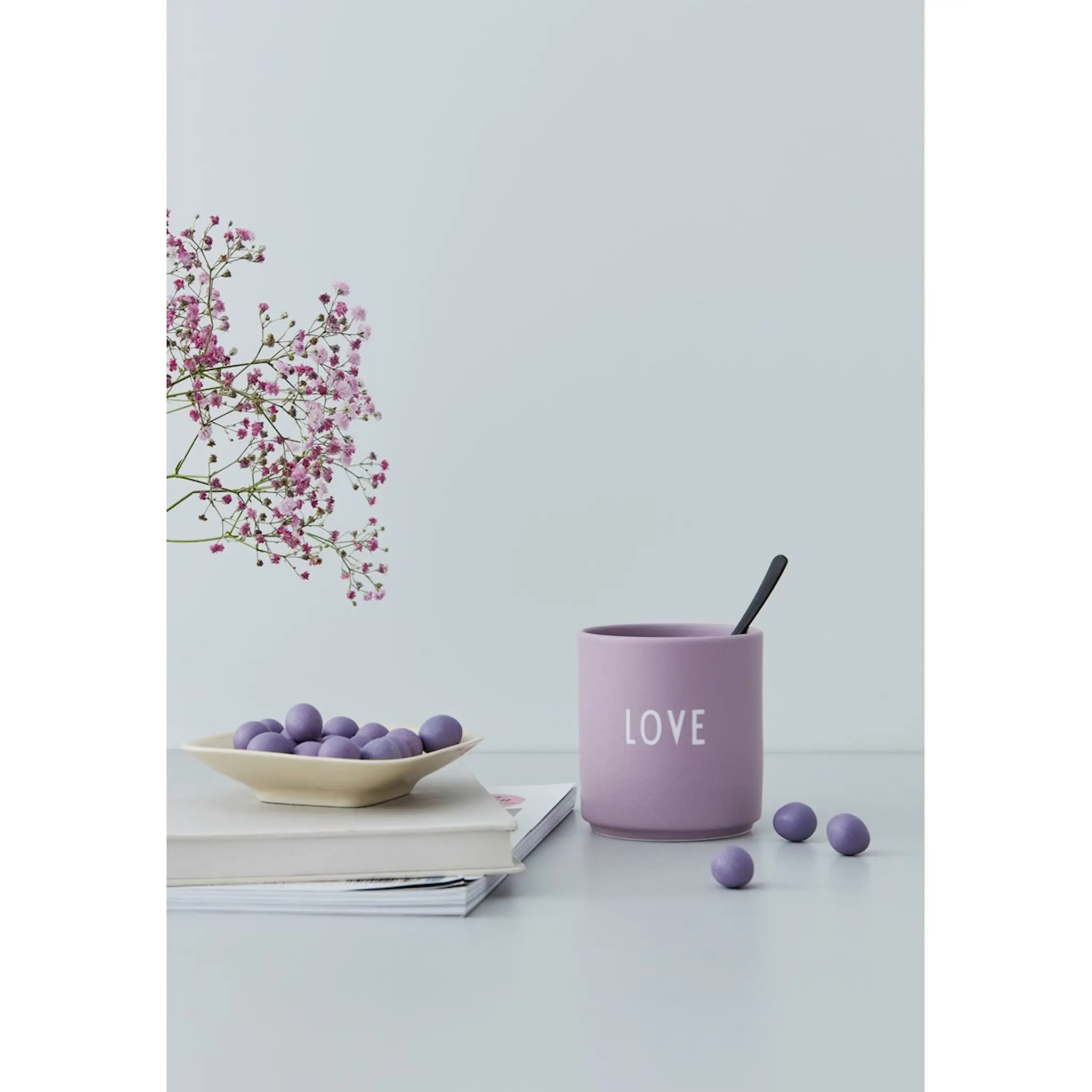 Design Letters Favourite Mugg Love 25 cl Lavender
