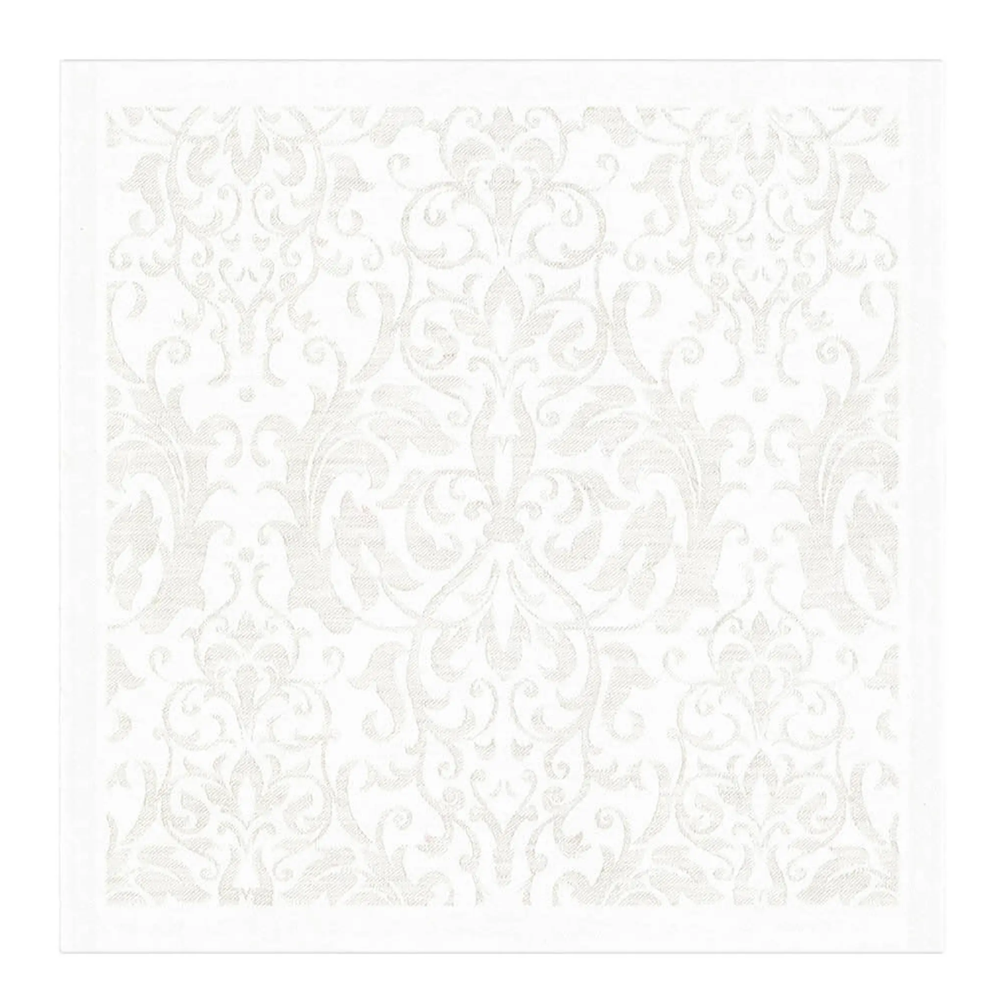 Ekelund Medaljong servett 35x35 cm ljusgrå