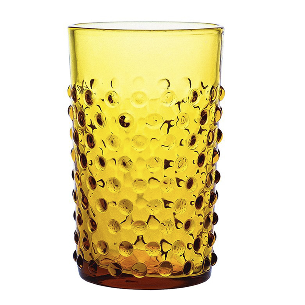 Klimchi Hobnail Lasi 20 cl Amber