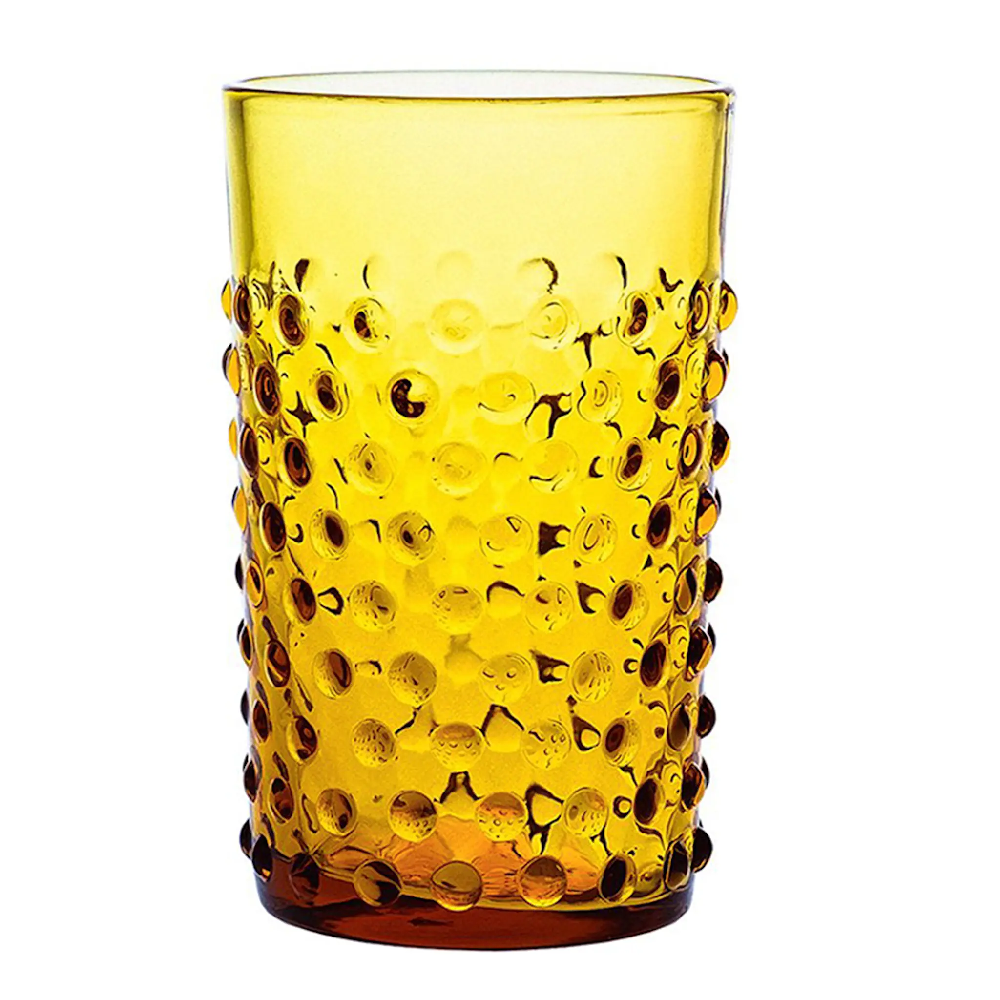 Klimchi Hobnail Lasi 20 cl Amber