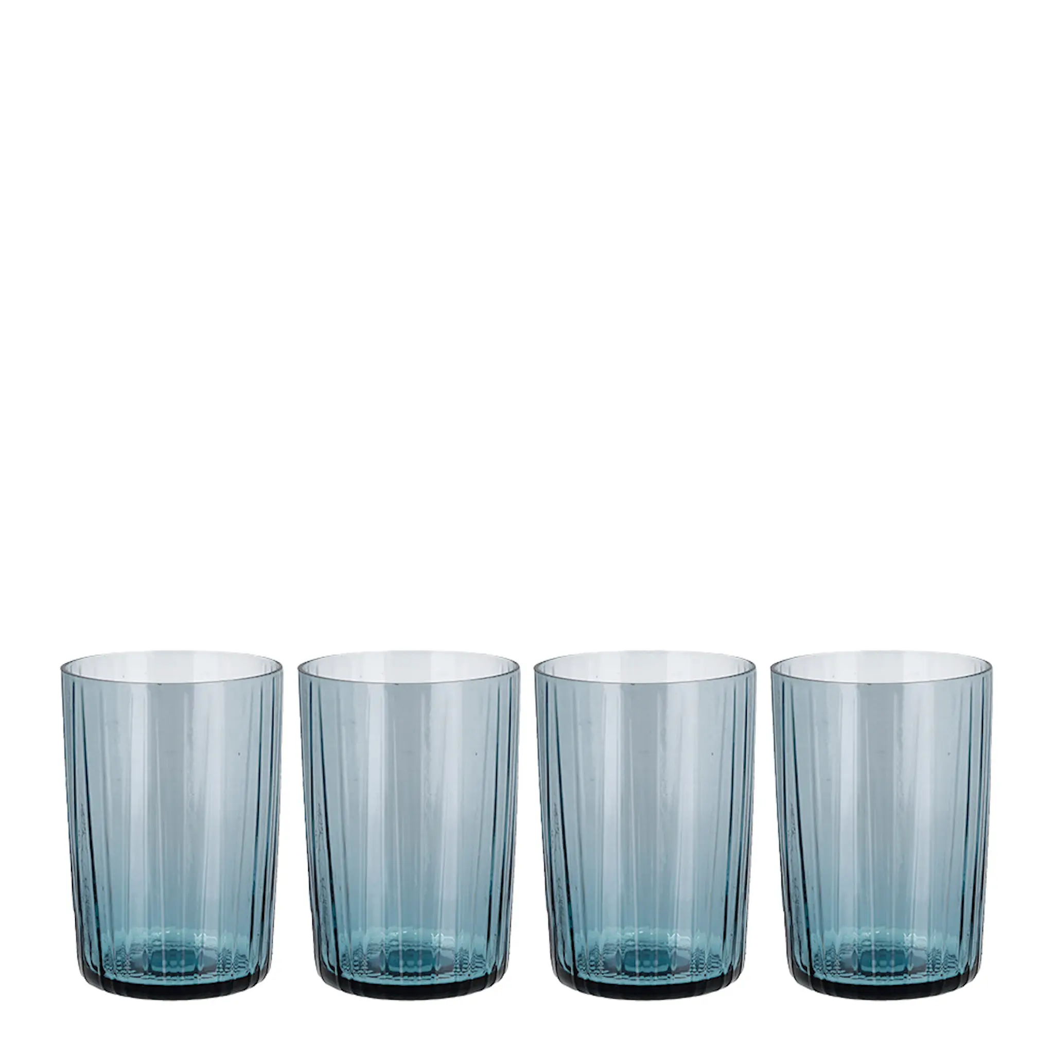 Bitz Kusintha vattenglas 28 cl 4-pack blå