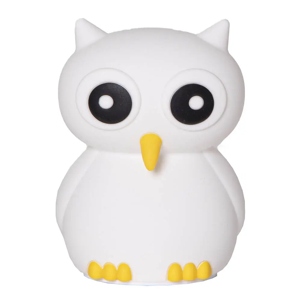 Pöllö LED-yölamppu 357-58 14,8 cm valkoinen