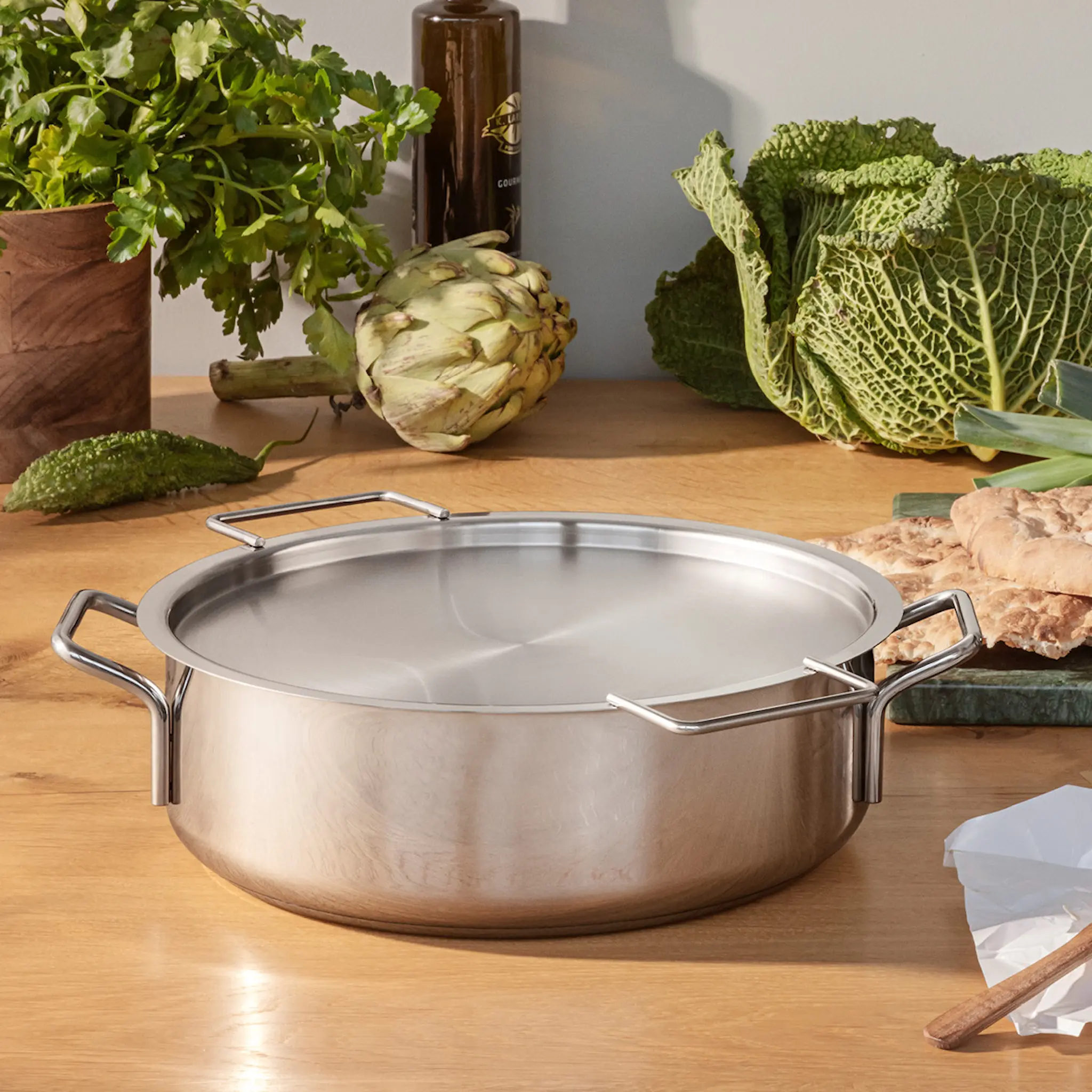 Eva Trio Eva Trio Kansi 28 cm Ruostumaton teräs