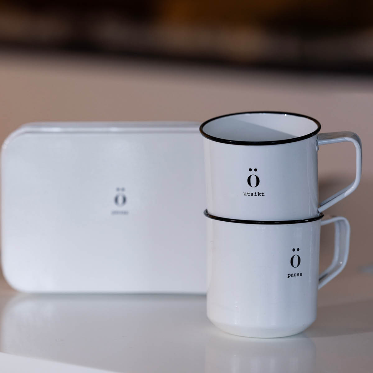 Sögne Home Emaljmugg 35 cl Pause