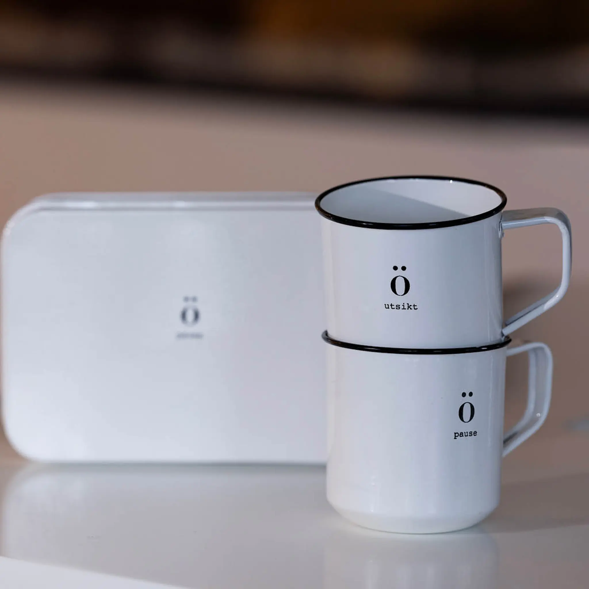 Sögne Home Emaljmugg 35 cl Pause