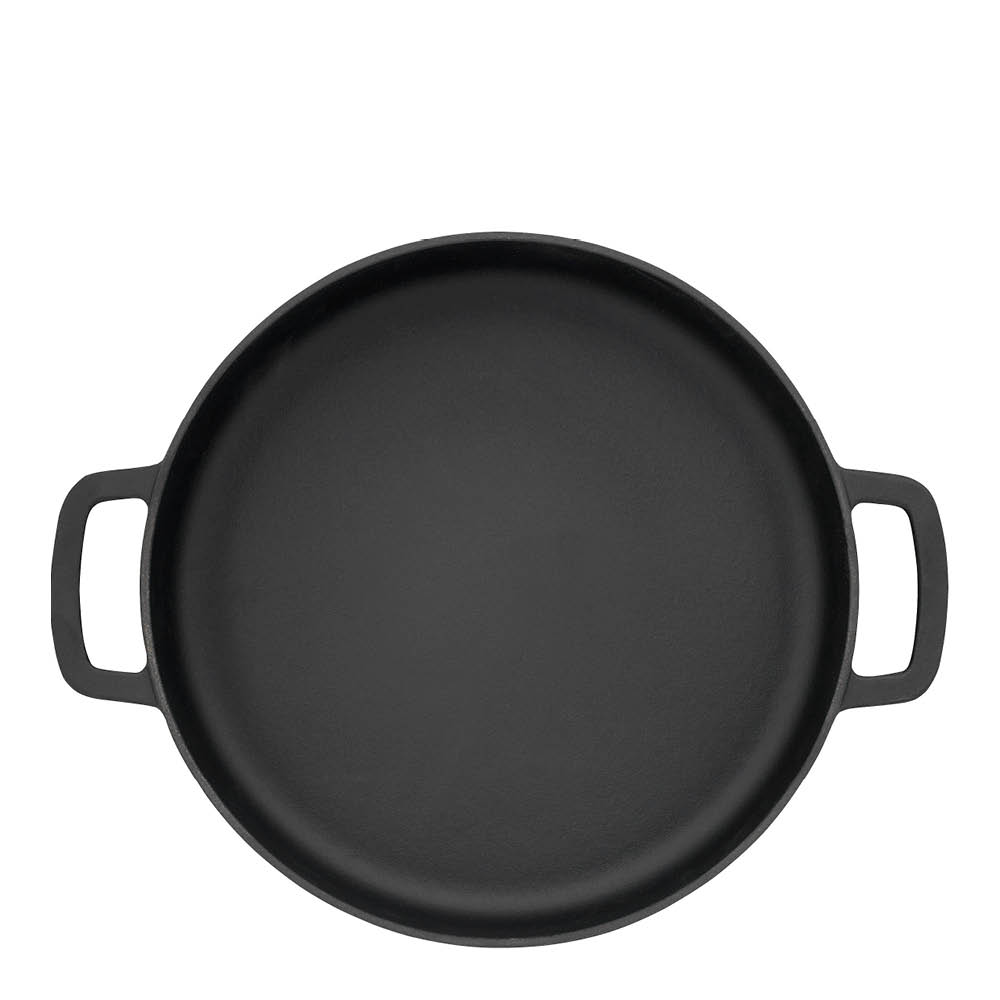 Combekk Gjutjärnspanna emaljerad 28 cm svart