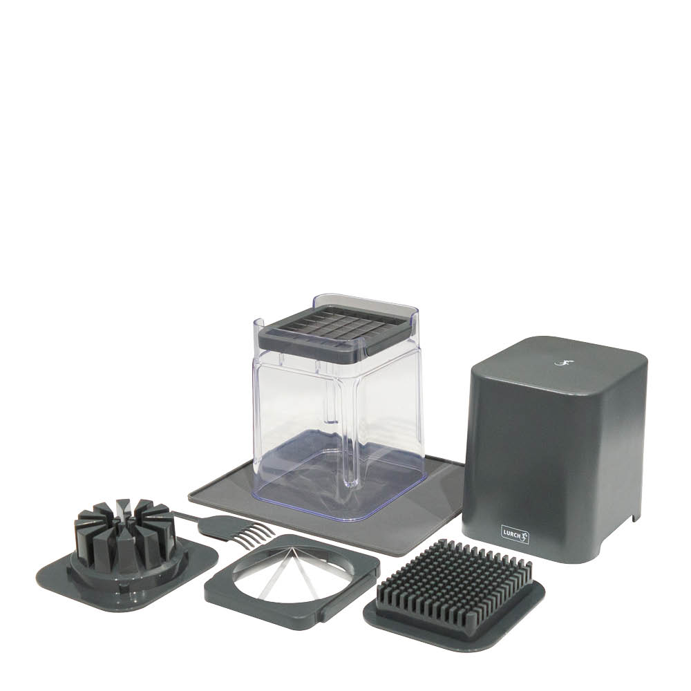 Lurch Kubus tärnings- och stavhackare för frukt och grönsaker