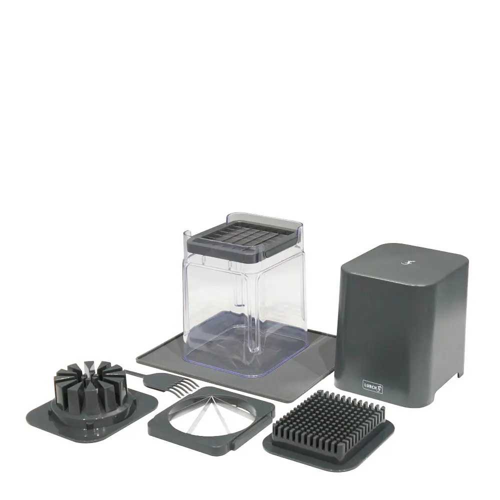 Kubus terning- og stavhakker for frukt og grønnsaker