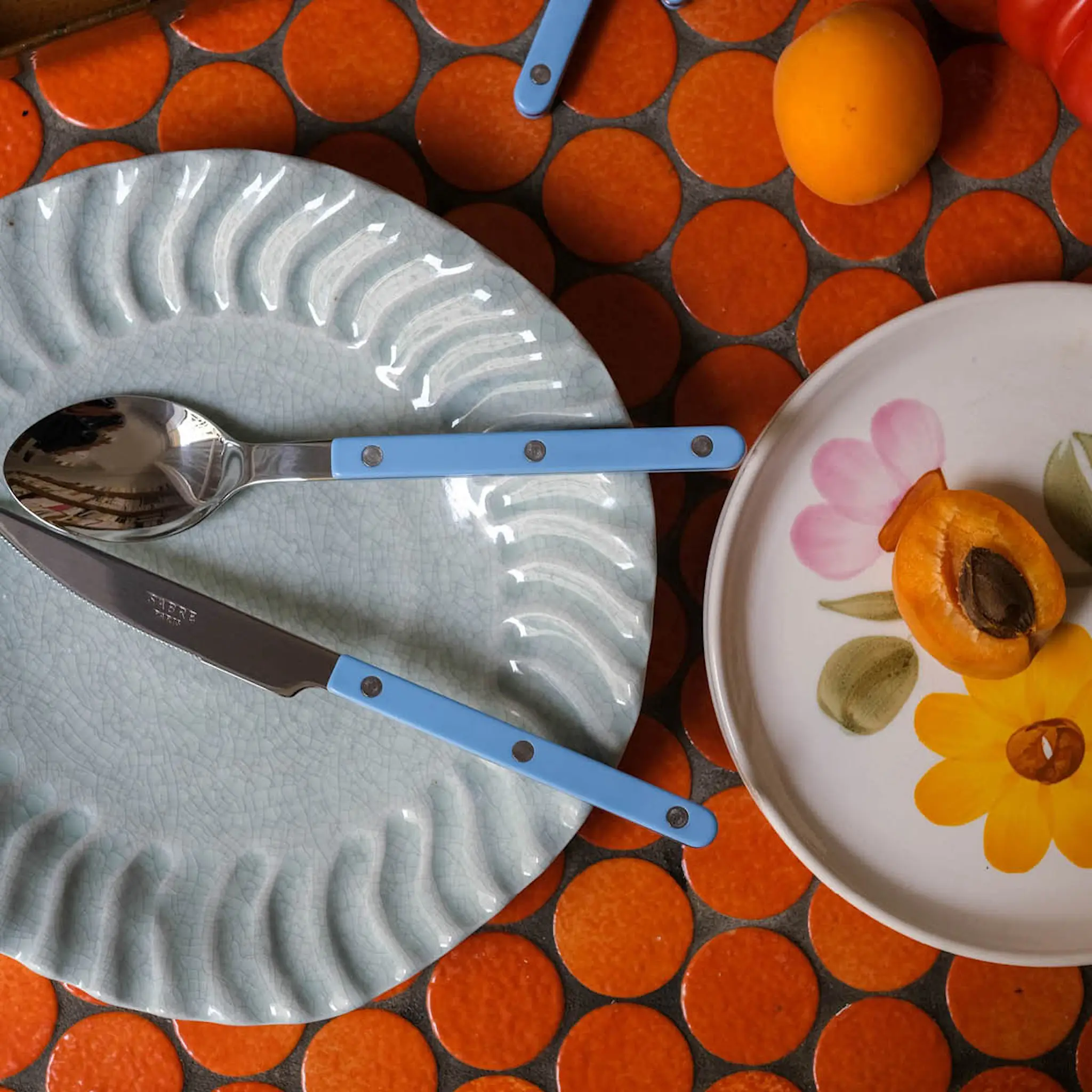 Sabre Bistrot ruokailuvälinesarja 4 kpl Pastel Blue
