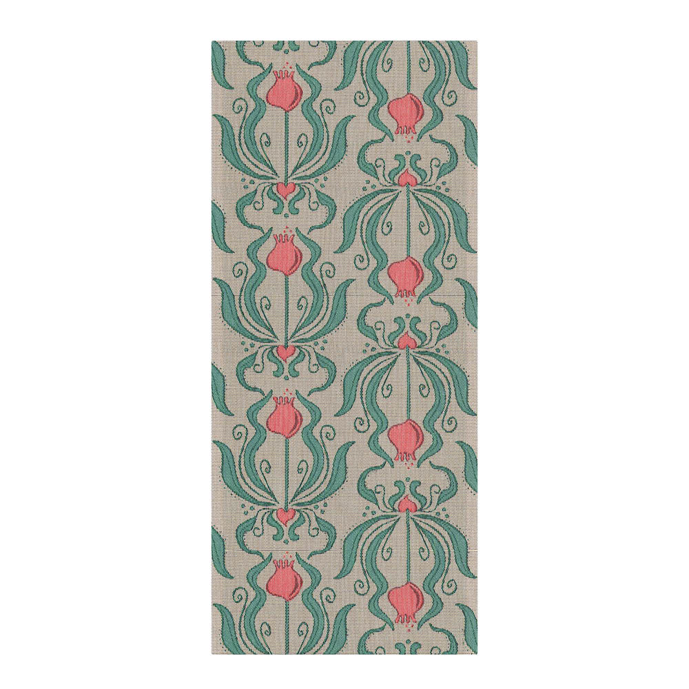 Ekelund Ronalda bordløper 35x80 cm rosa