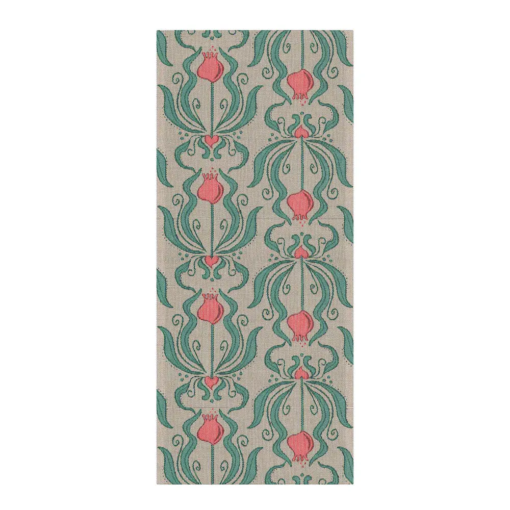 Ronalda bordløper 35x80 cm rosa