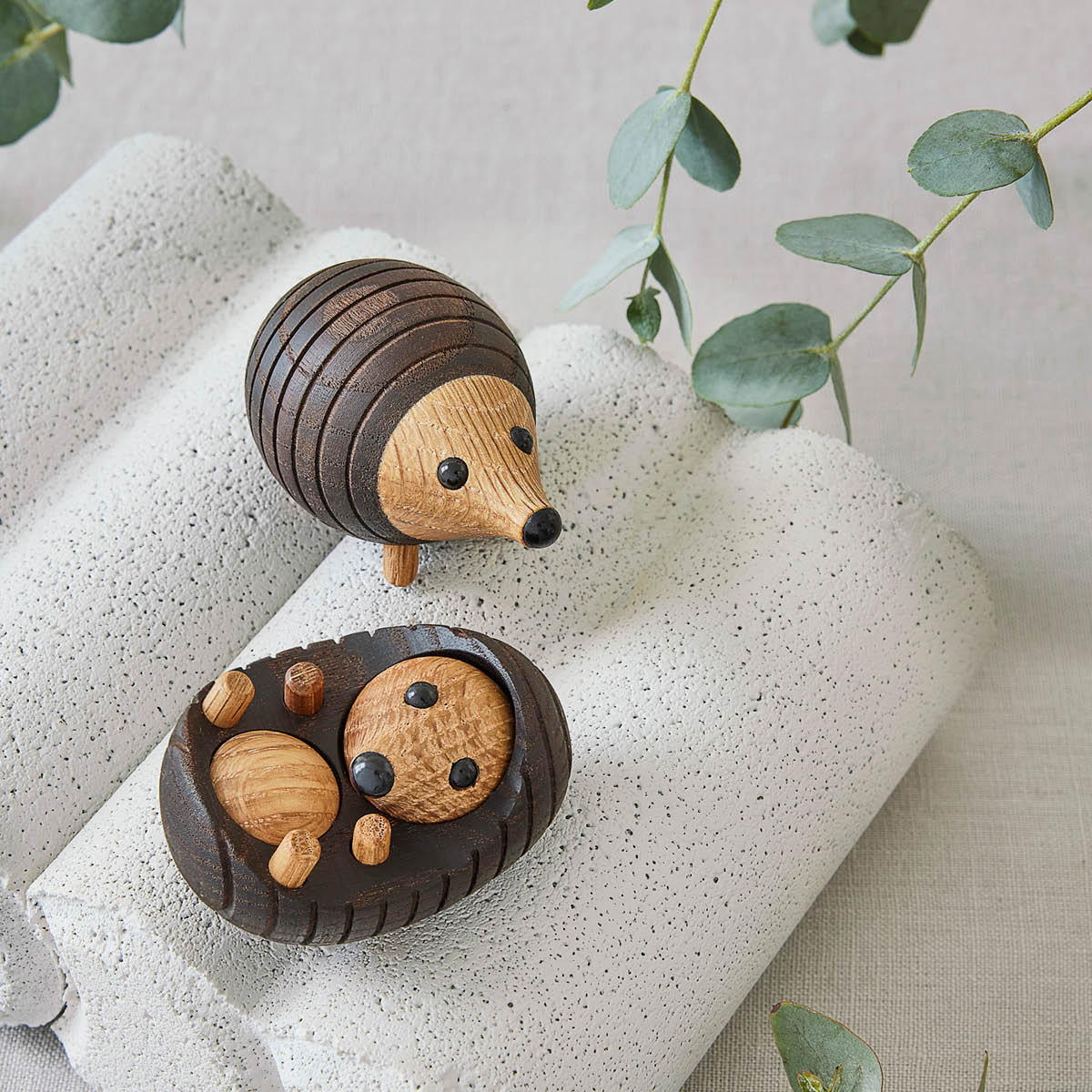 Spring Copenhagen Stick Igelkott träddekoration 4,5 cm thermoask