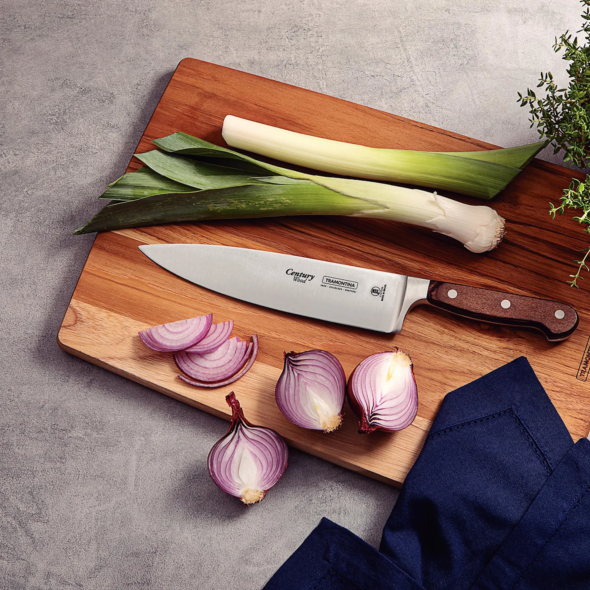 Tramontina Polywood Kokkiveitsi 19,5 cm Ruskea