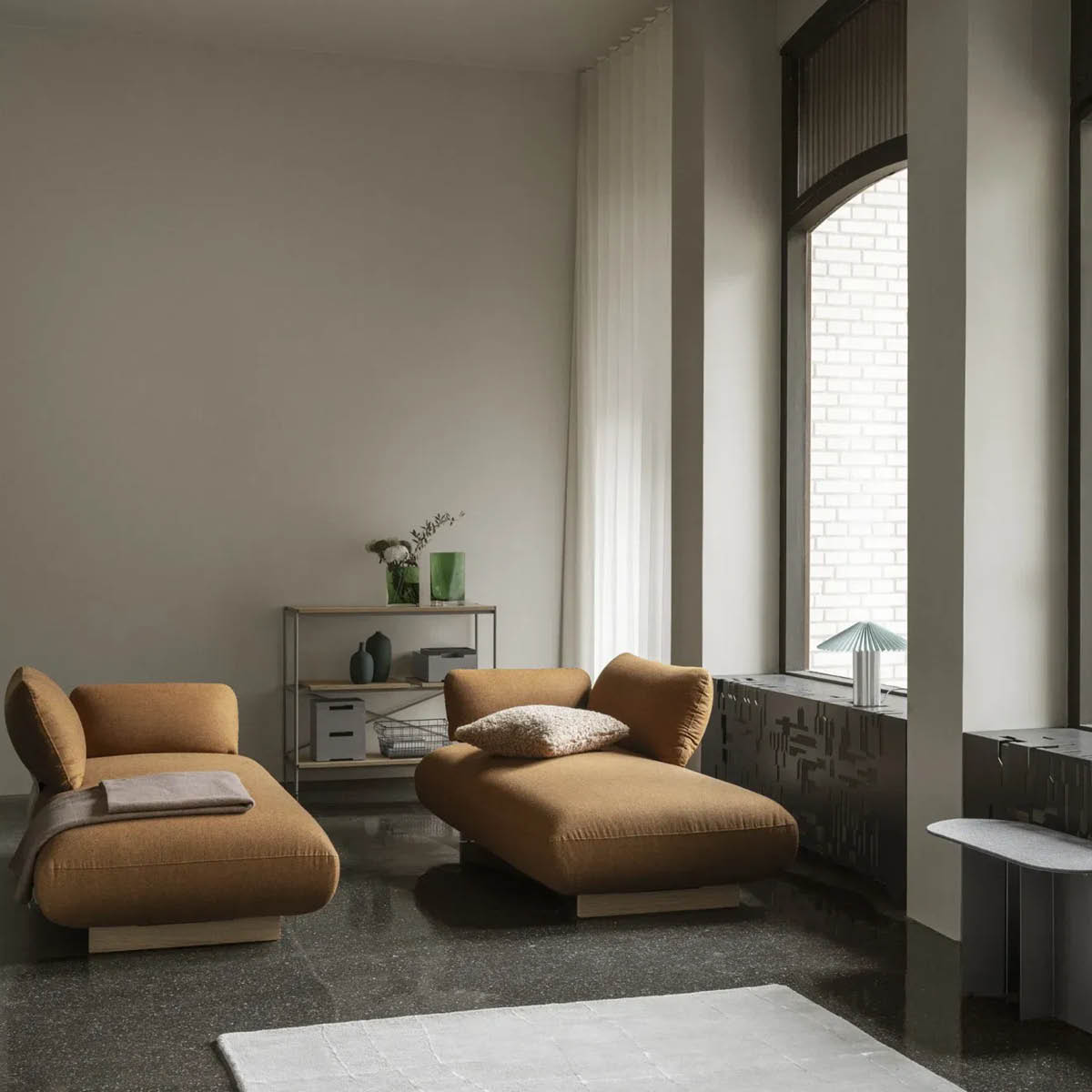 Blomus Duasis vas S 21x18x10 cm grön