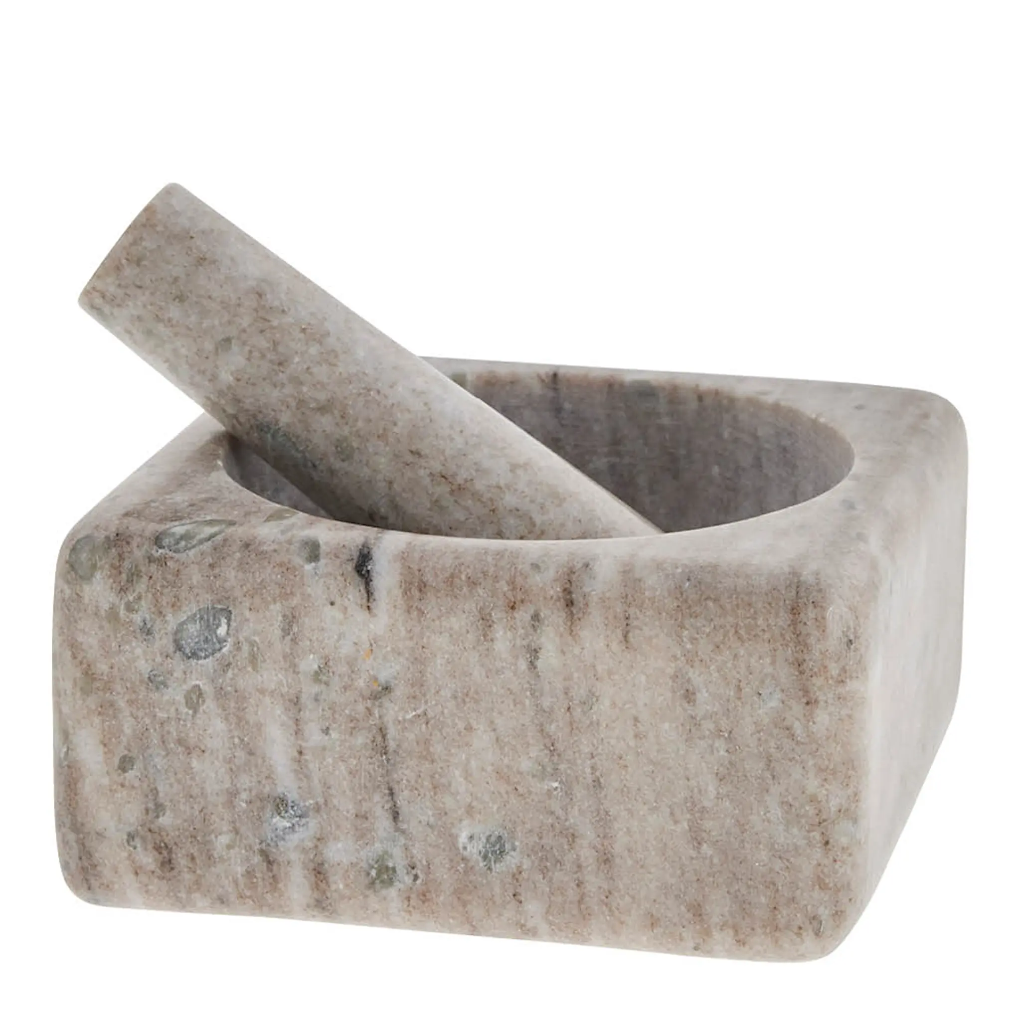 Lene Bjerre Elina mortel 12,5 cm mörk sand