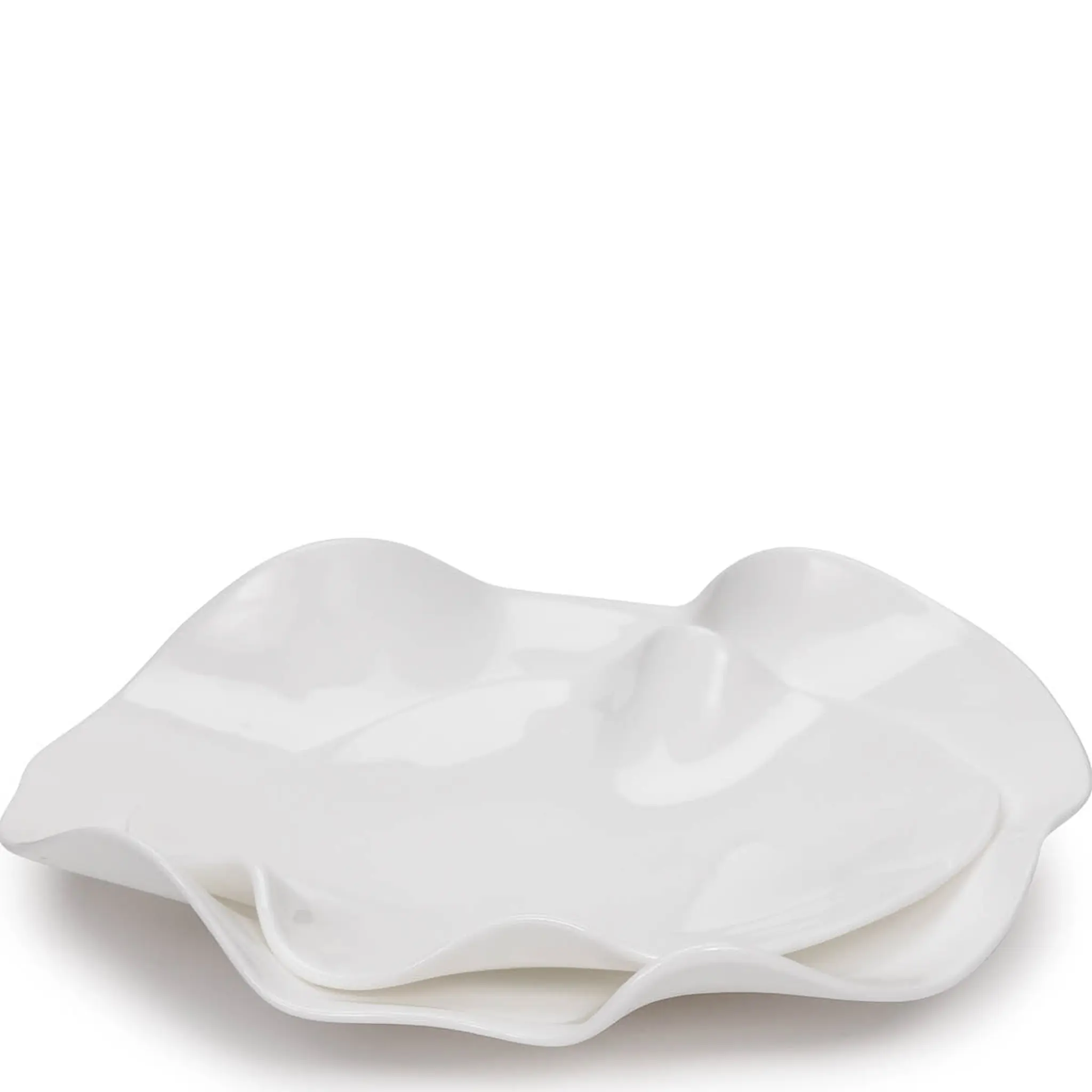 Serax Perfect Imperfection Sara II assiett 15,3x13,5 cm vit