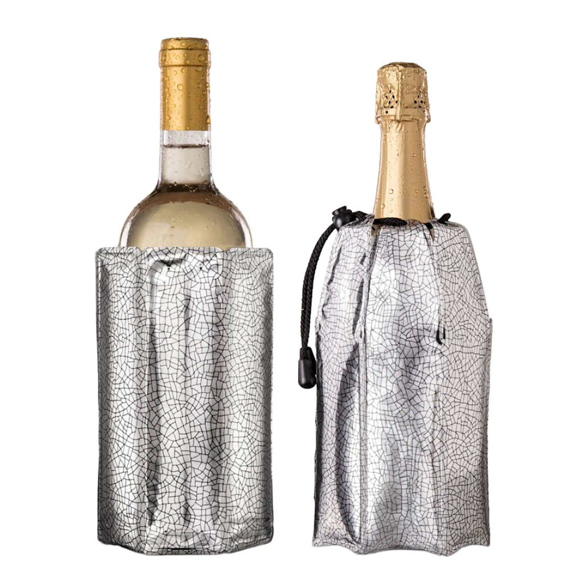 Vacu Vin Active Silver vin-champagnekjøler 23x16 cm