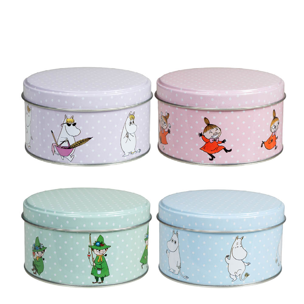 Martinex Mumin plåtburk liten 38 cl 1 st assorterad