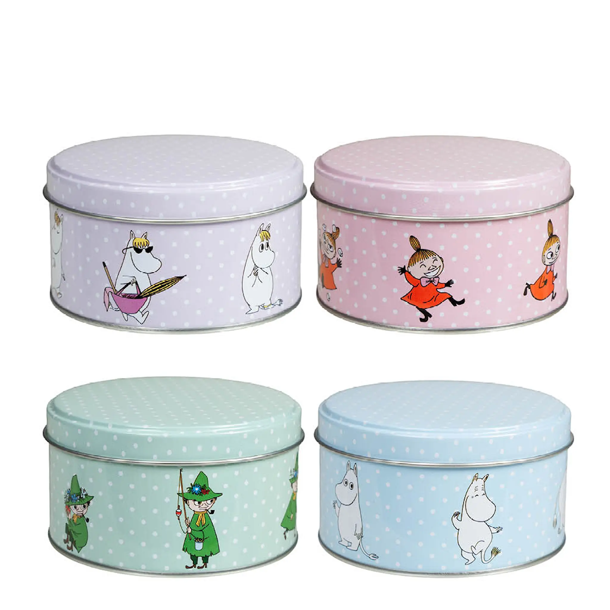 Martinex Mumin plåtburk liten 38 cl 1 st assorterad