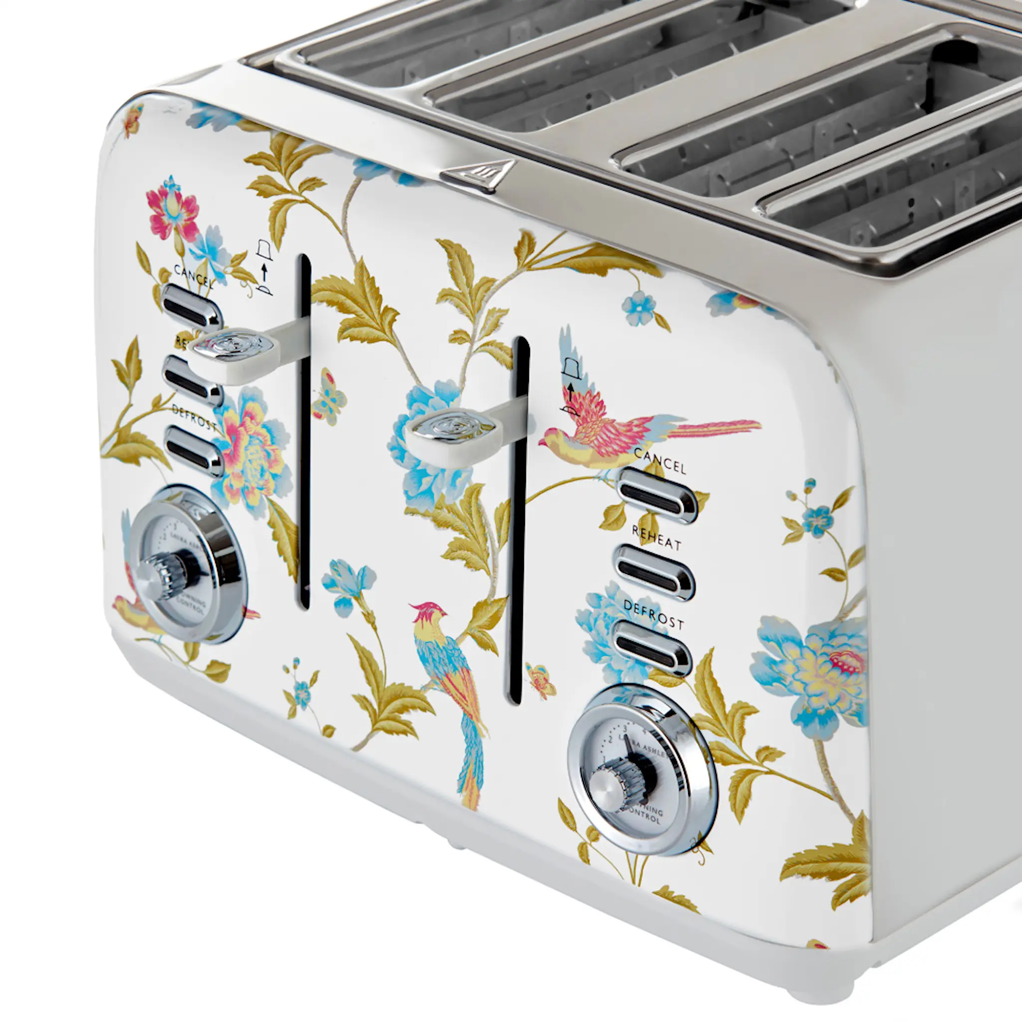 Laura Ashley Elveden Brödrost 4-skivor Vit