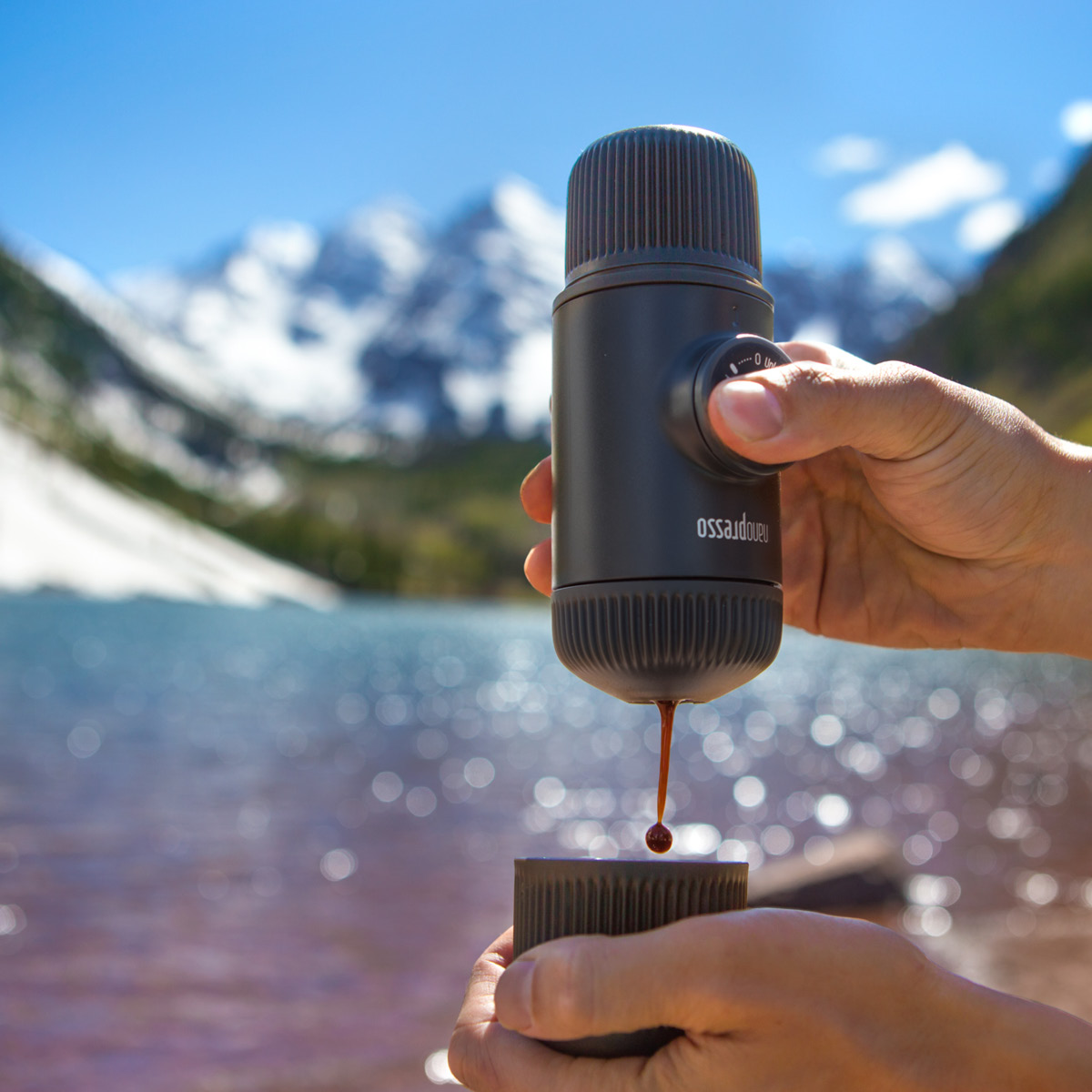 Wacaco Nanopresso bärbar espressomaskin grå