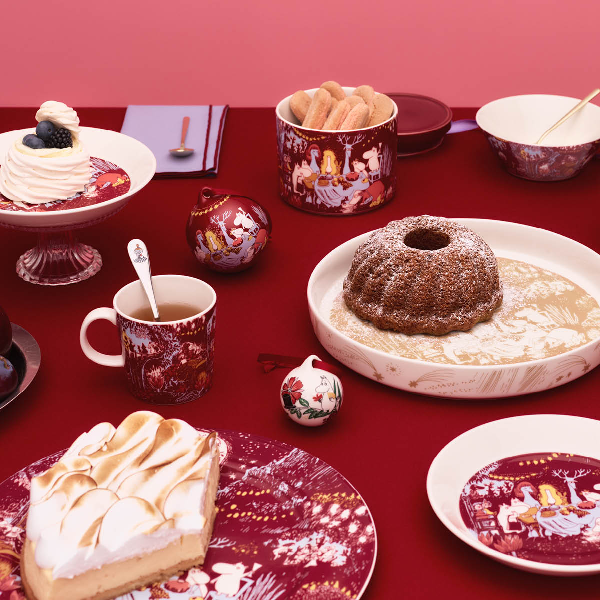 Moomin Arabia Mummi krukke 0,7L Festlige stunder