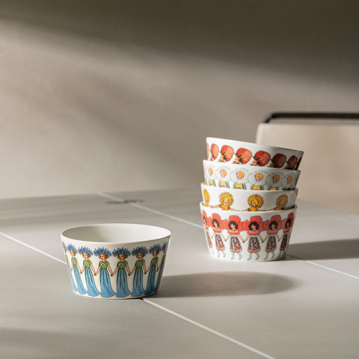 Design House Stockholm Elsa Beskow Skål 50 cl Vallmo