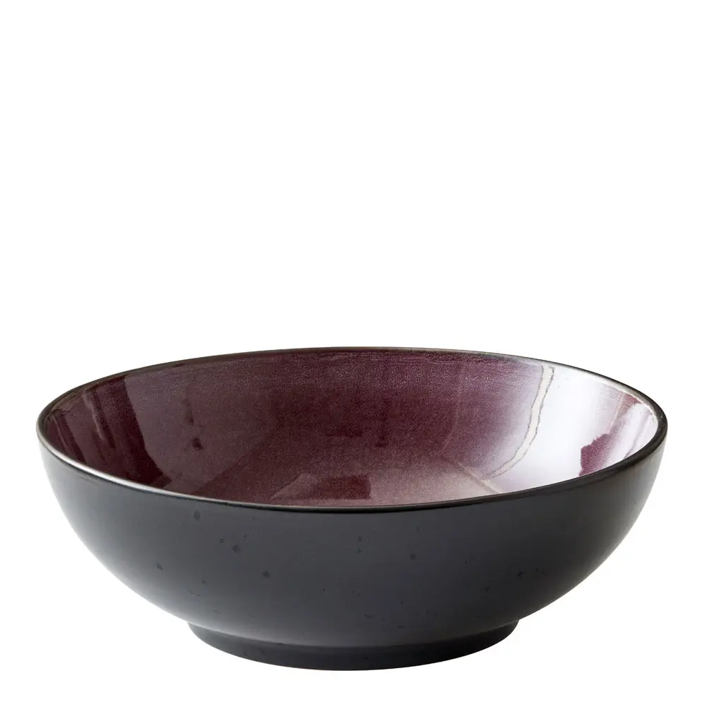 Salatskål 24 cm svart/lilla