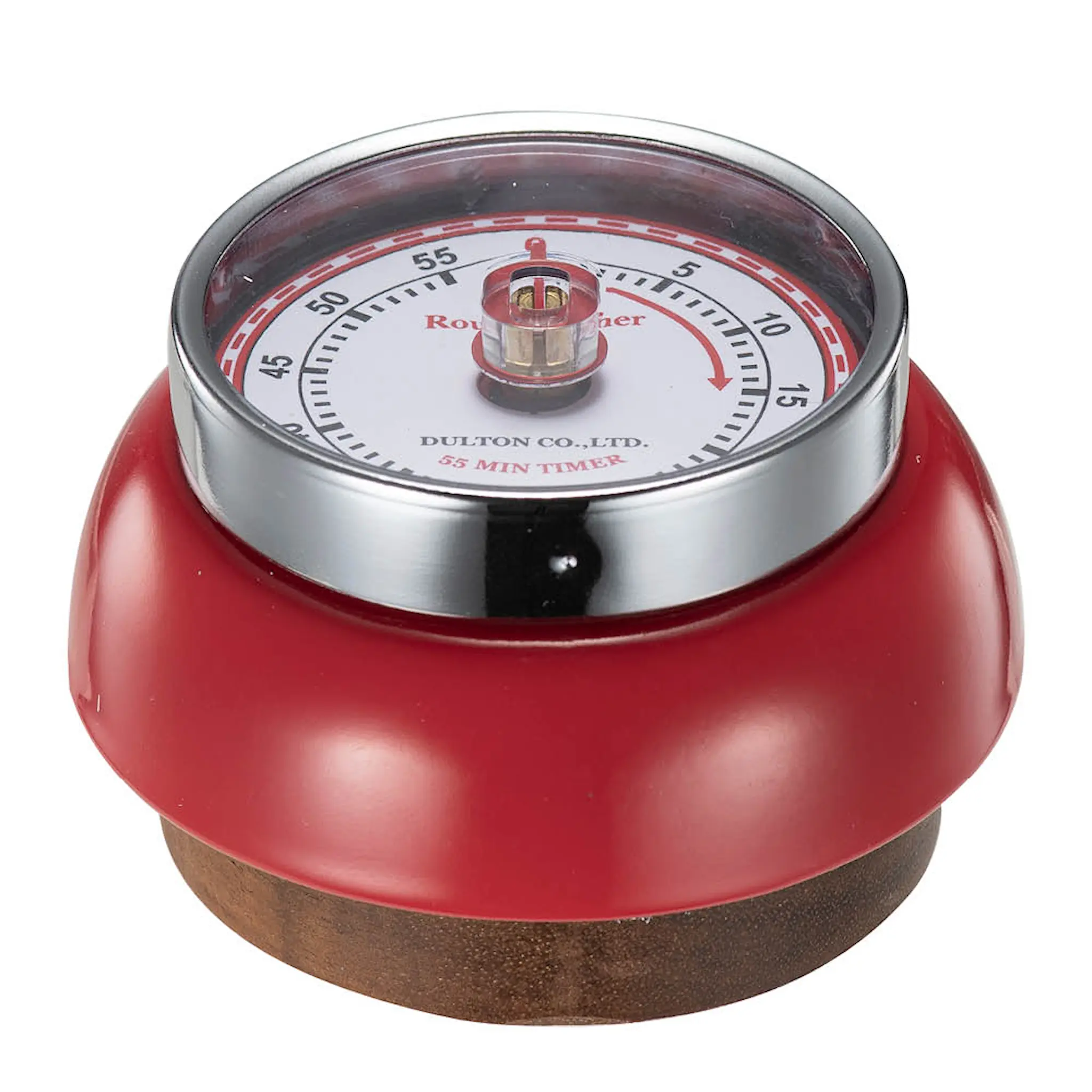 Modern House Dulton timer Ø7 cm mörkröd