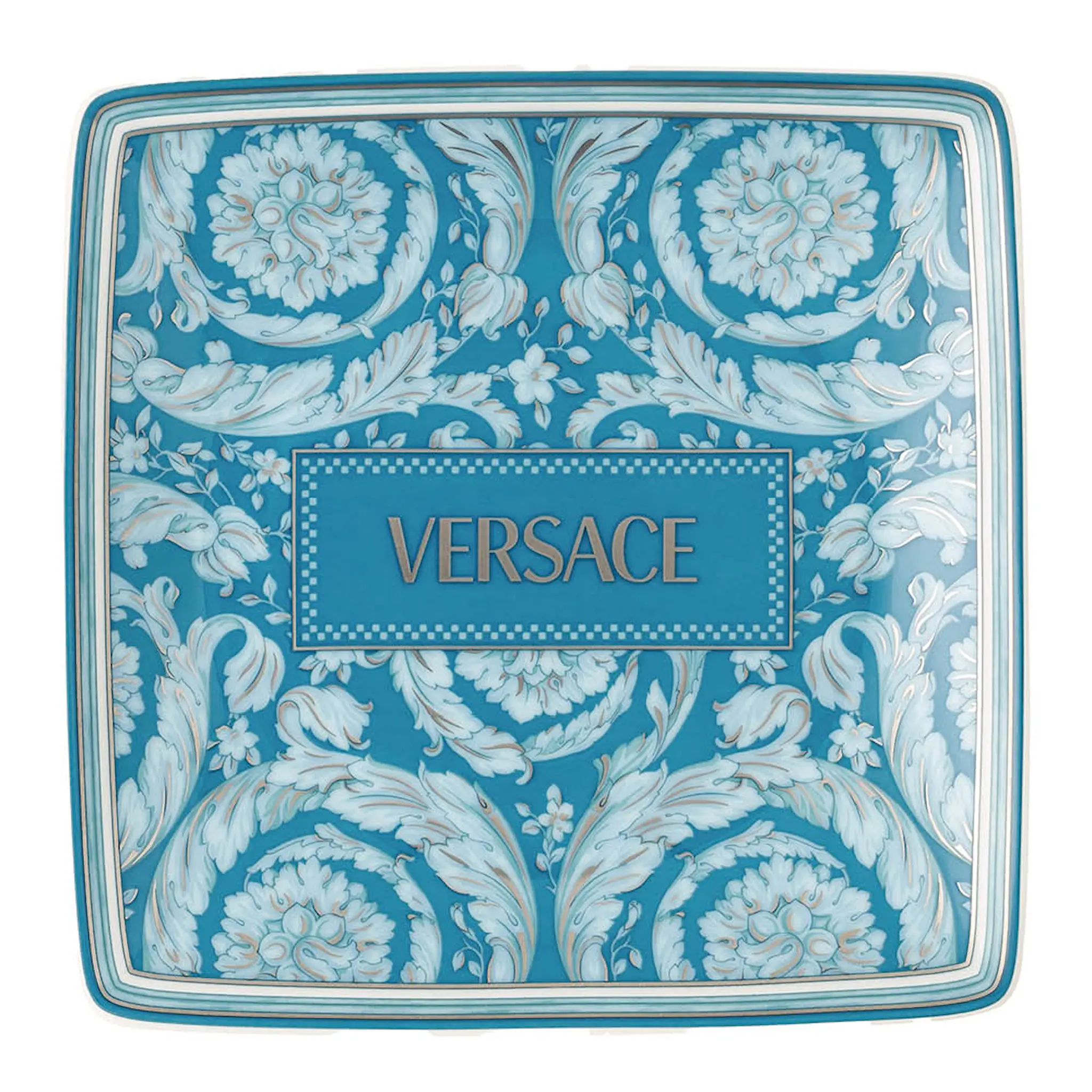 Versace Barocco kulho 12x12 cm matala teal