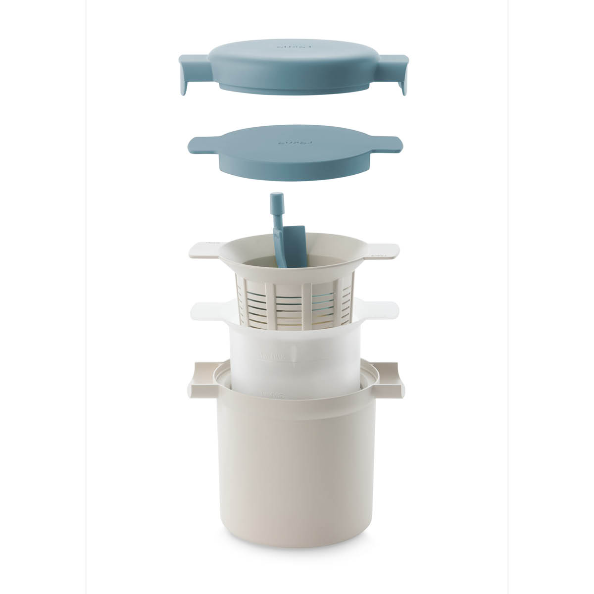 Lékué Kefir & Yogurt Maker tillverkningskärl 2 delar blå