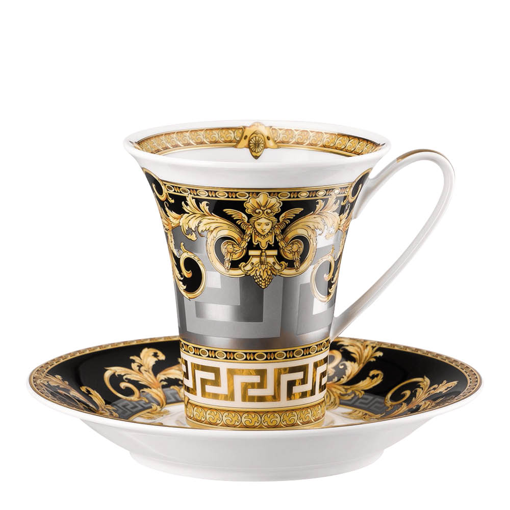 Versace Prestige Gala kahvikuppi ja lautanen 18 cl