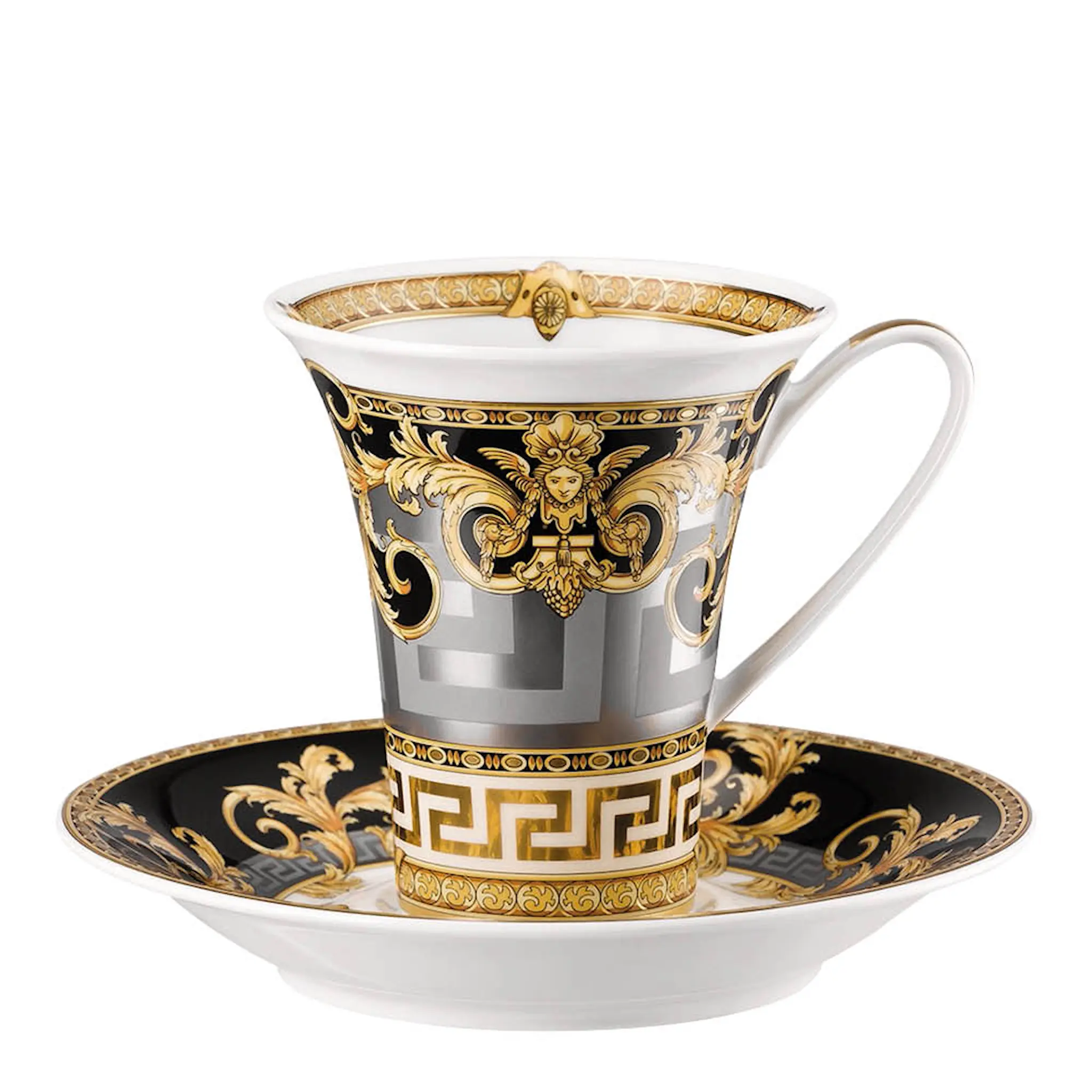 Versace Prestige Gala kahvikuppi ja lautanen 18 cl
