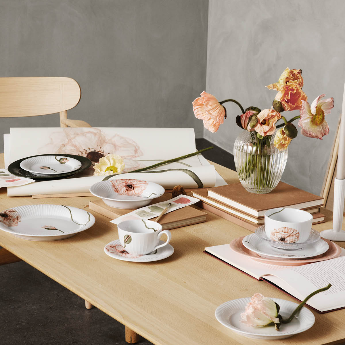 Kähler Hammershøi Poppy Djuptallrik 21 cm