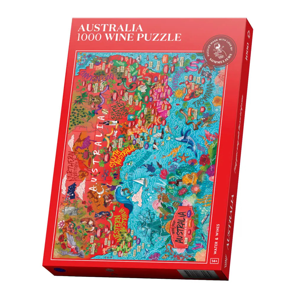 Wine Puzzle Palapeli Australia 1000 palaa