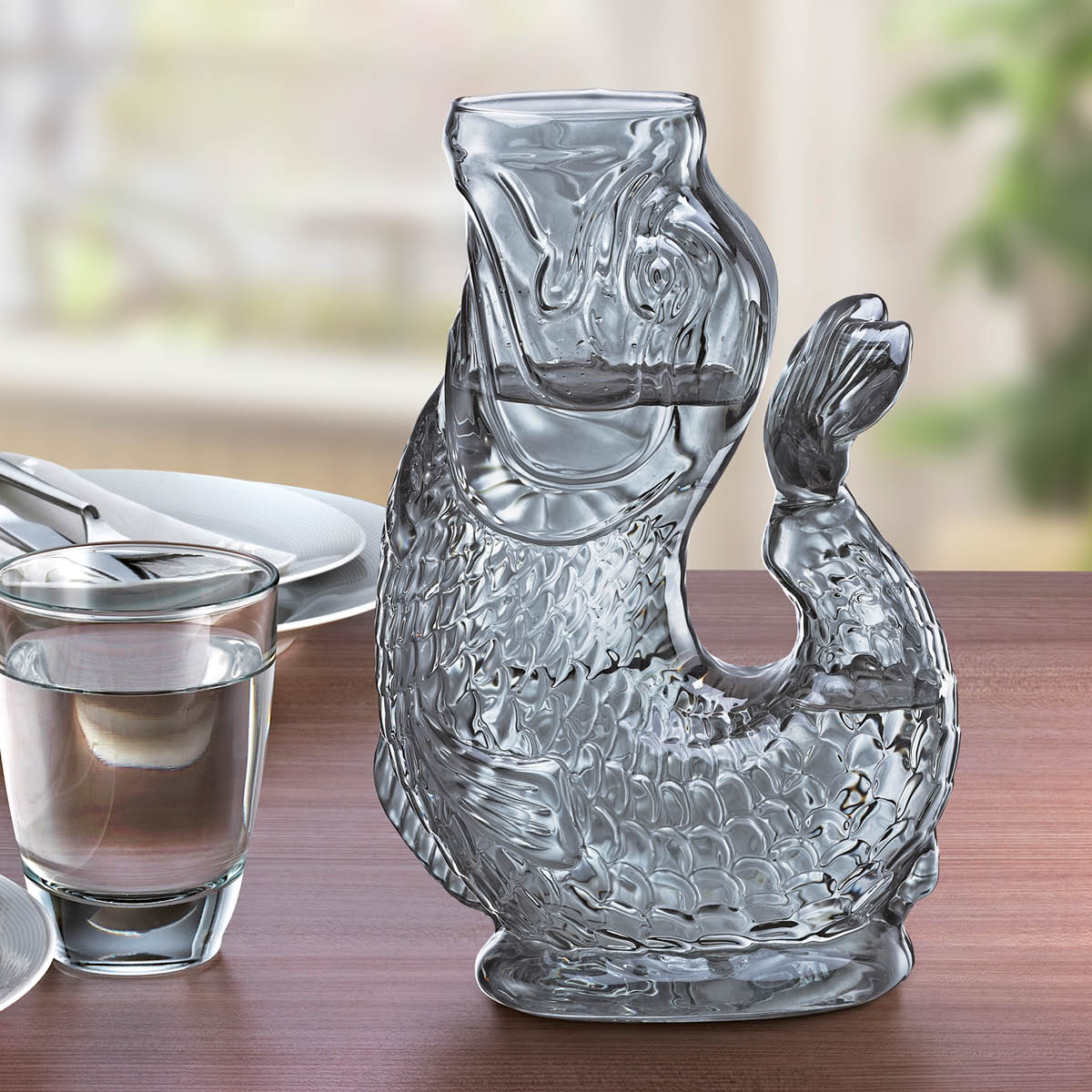 Cilio Nemo vattenkaraff 1 L grå