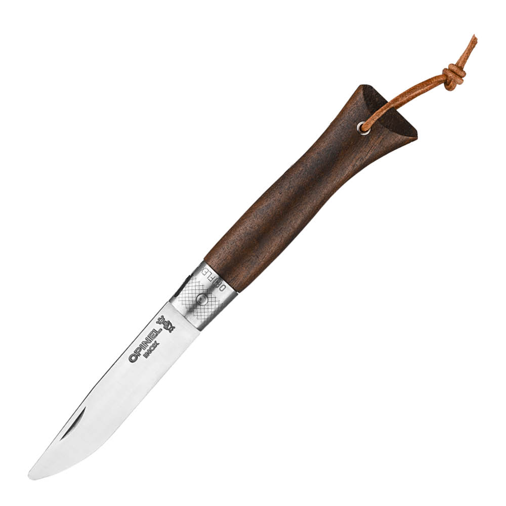 Opinel - néo6 Opiflex Taittoveitsi 7 cm Musta pähkinäpuu