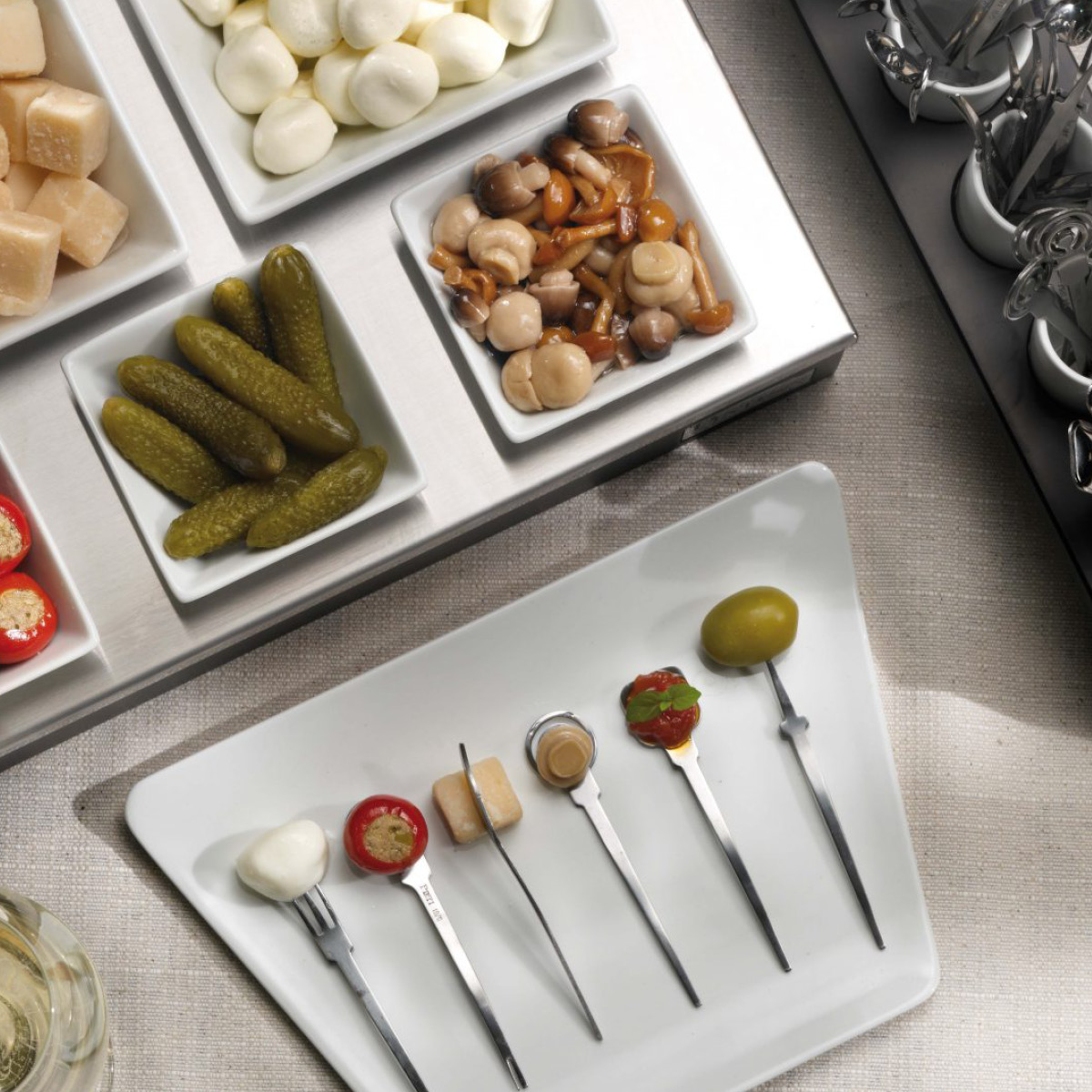 Pintinox Happy Hour Use & Reuse gaffel 10 cm 40-pack